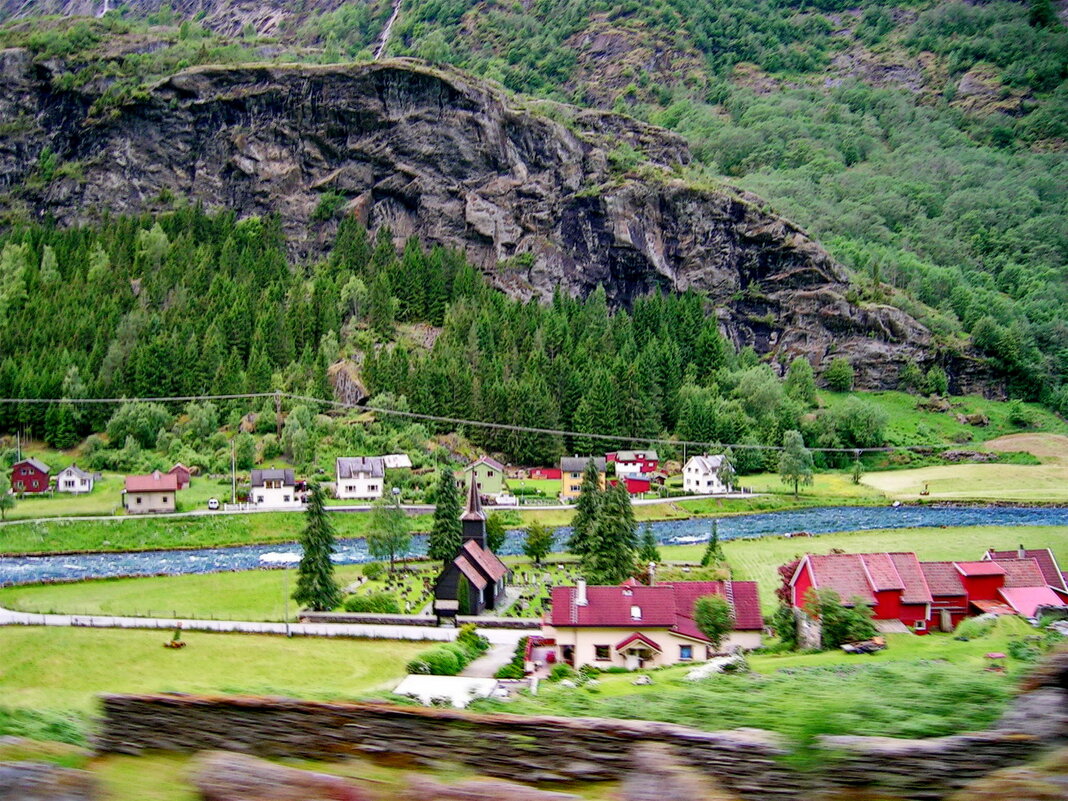 Пейзаж Норвегии - Анастасия Смирнова