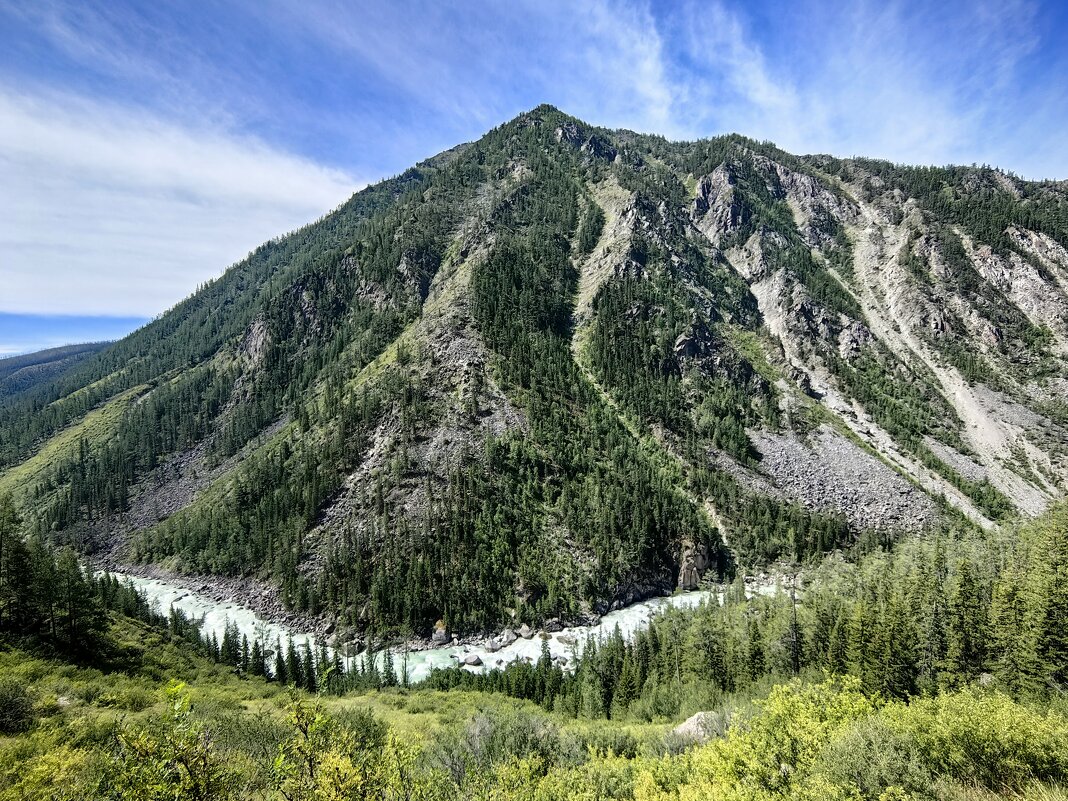 Река у подножья горы - Галина Козлова 
