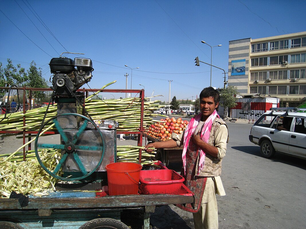 Сокодавительный агрегат из Кабула. - unix (Илья Утропов)