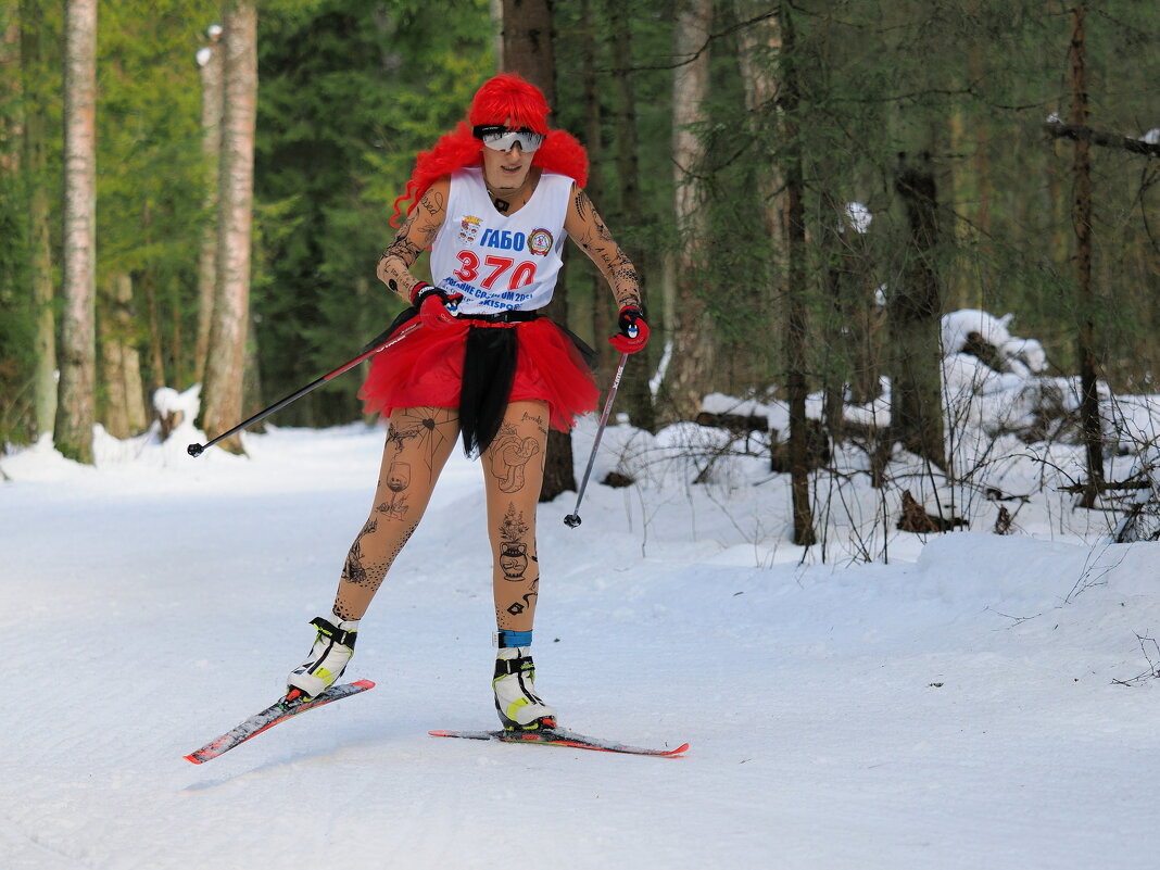 Закрывая лыжный сезон на позитиве. (Архив 2025 г.) - Евгений Седов
