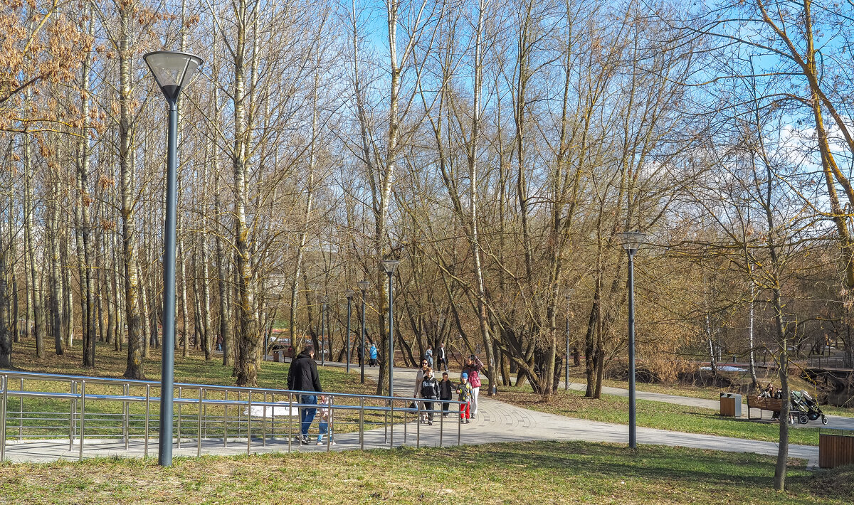 Пргулки в Весеннем Парке - юрий поляков Пргулки в Весеннем Парке - юрий поляков