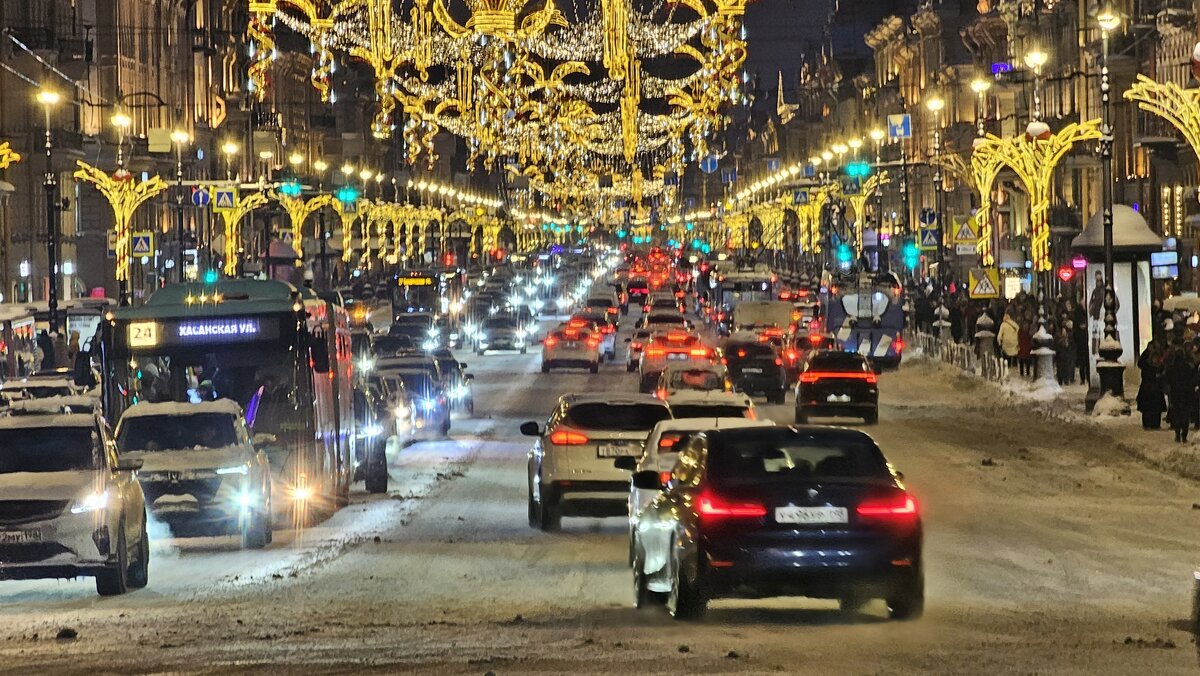 Новогодний Невский. - ast62 Новогодний Невский. - ast62