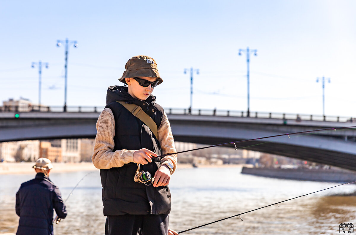 Юнный рыбалов - Александр 