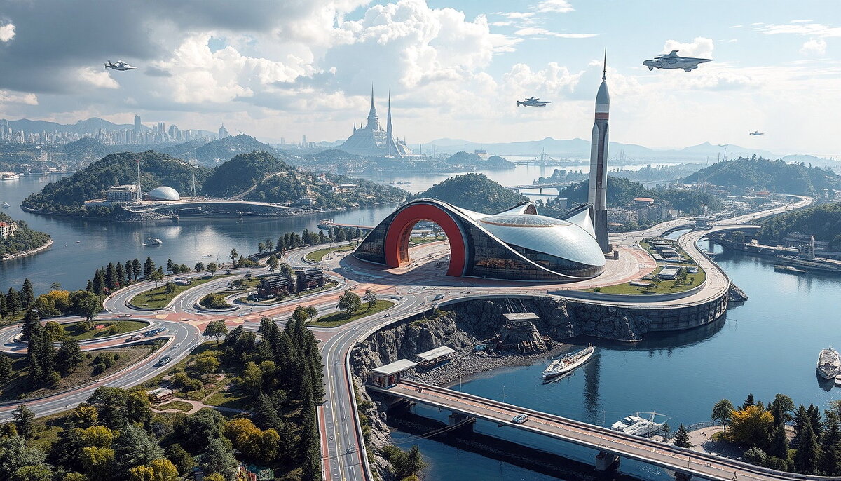 Проект. «Конец 21 века. Новые города ближайшего будущего» (16) - Игорь Питерский