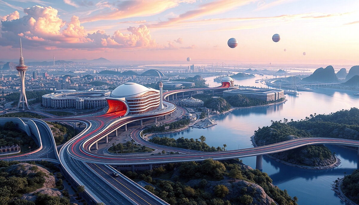 Проект. «Конец 21 века. Новые города ближайшего будущего» (19) - Игорь Питерский