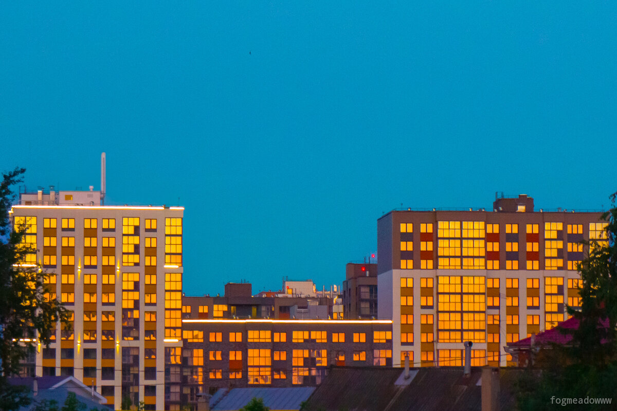 Городской закат - fogmeadowww m