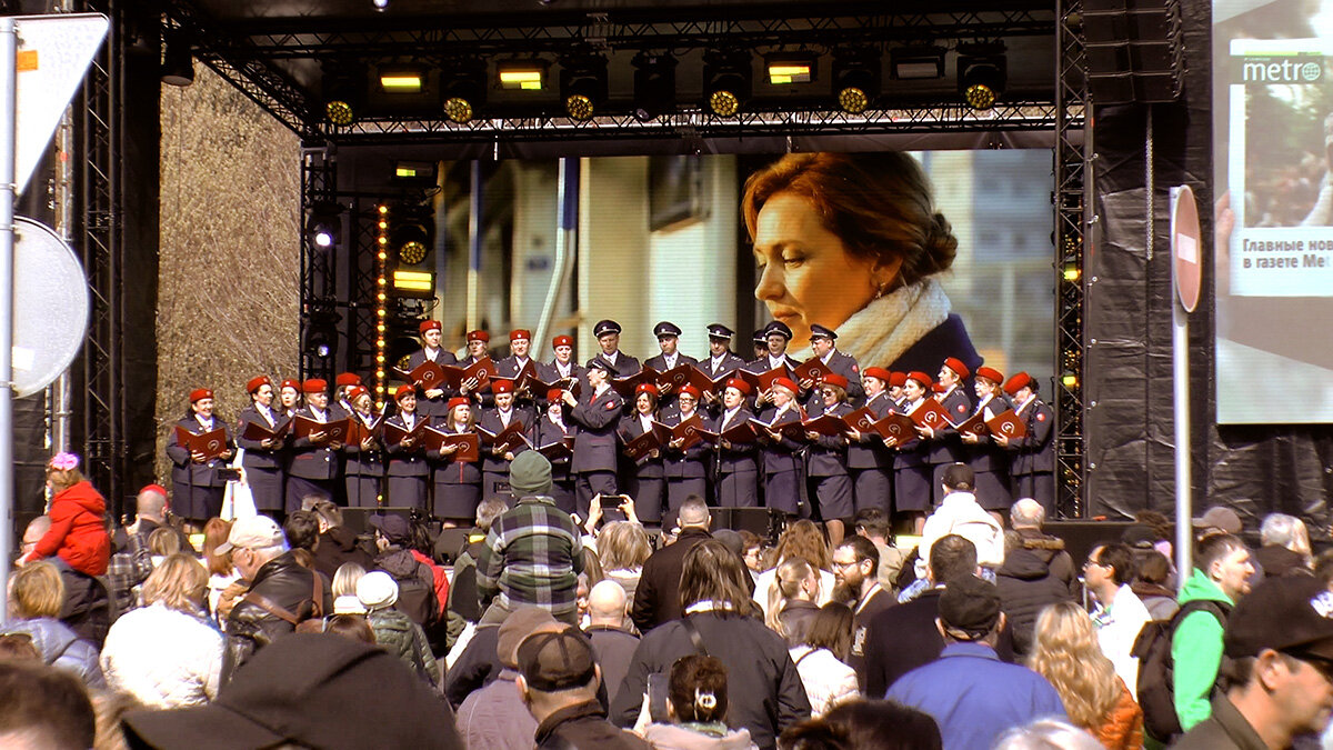 Москва. Парад трамваев 4 апреля 2026 года. Концерт. - Игорь Олегович Кравченко