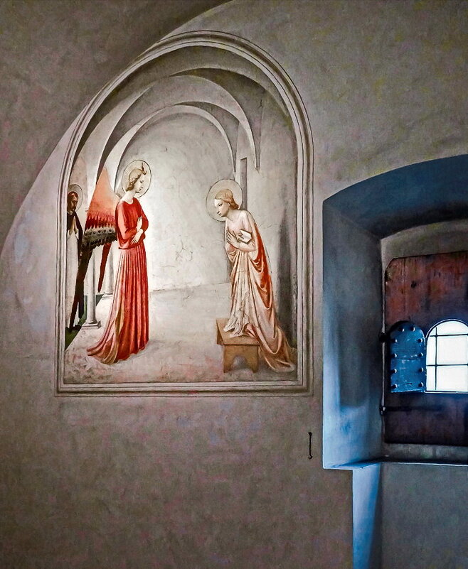 Благовещение. 1442-43. Фра Беато Анжелико - Наталья Rosenwasser