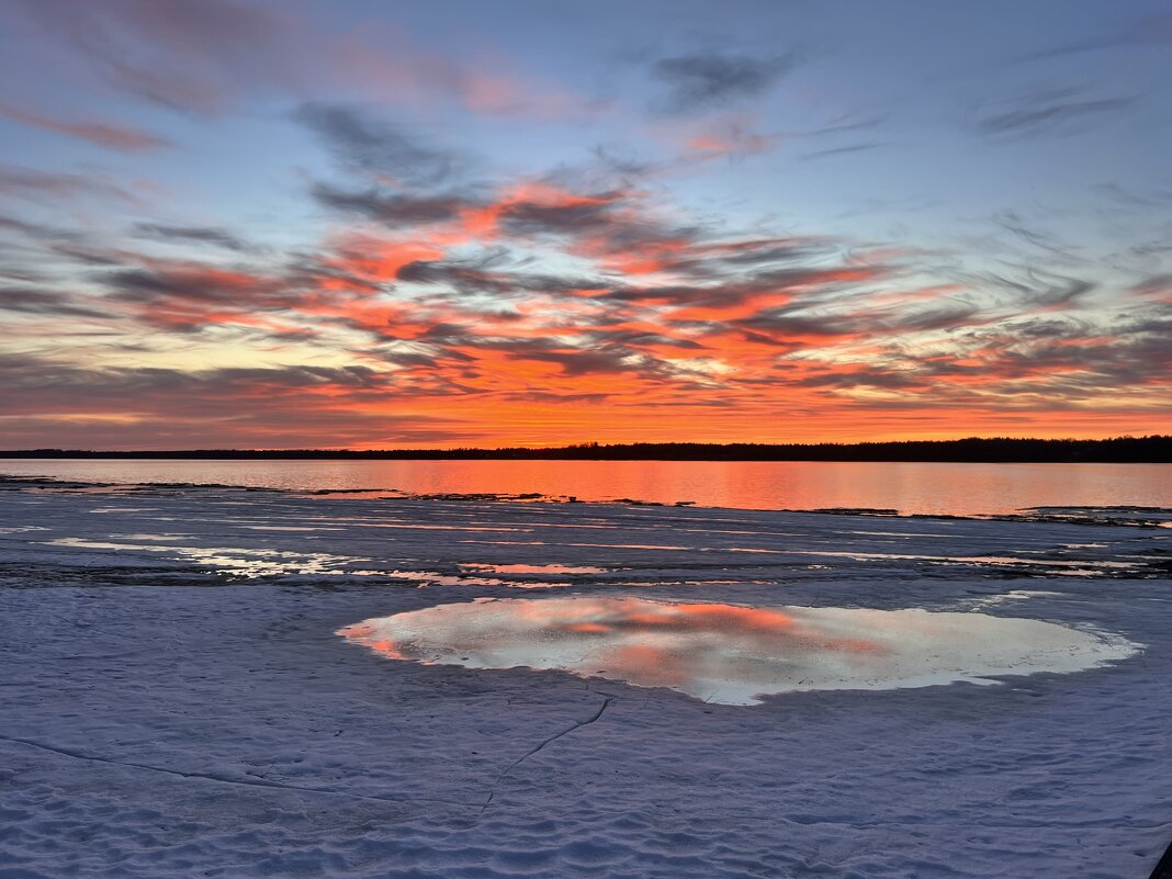 весенний закат - Galina 