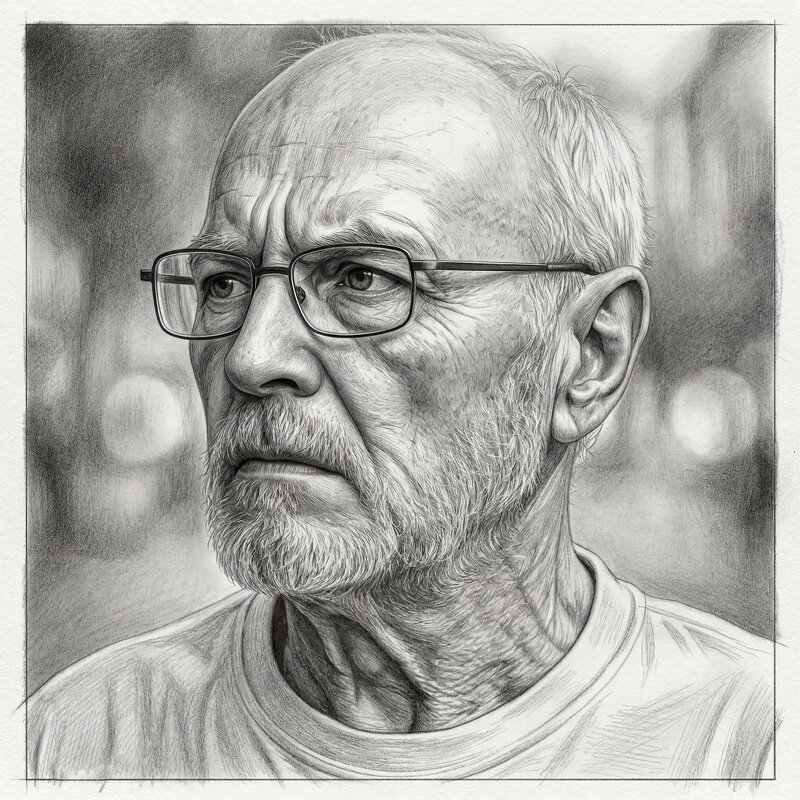 Автопортрет. - Aleksey Afonin