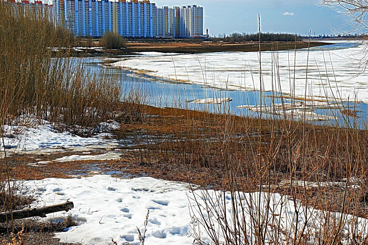 На Юганской Оби- пора ледохода! - Владимир 
