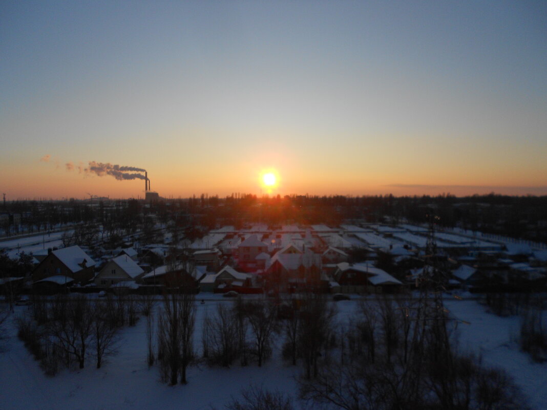 индустриальный закат - Елена Шаламова