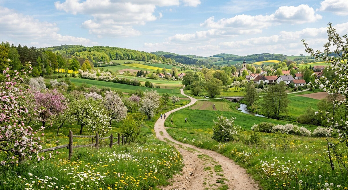 ИИ пейзаж - Роман Савоцкий