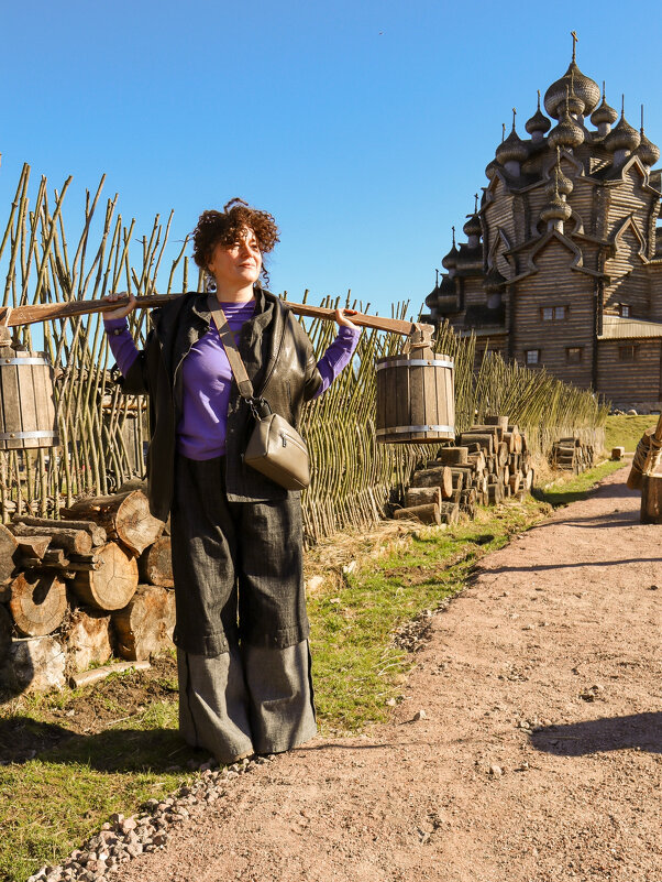 В  усадьбе Богословка - skijumper Иванов