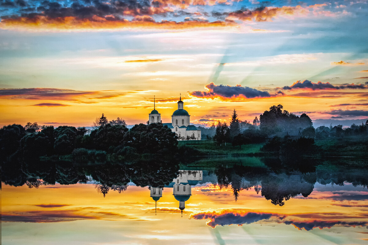 Церковь Сергия Радонежского в Мирковых Утах - Олег Подлесных Церковь Сергия Радонежского в Мирковых Утах - Олег Подлесных