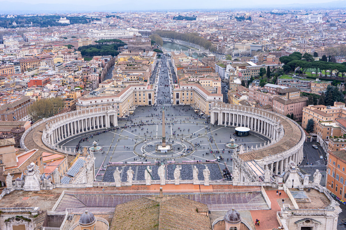 Рим площадь святого петра - Sergej 