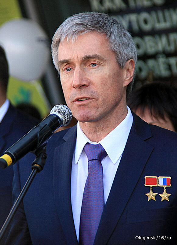 космонавт - Олег Лукьянов космонавт - Олег Лукьянов