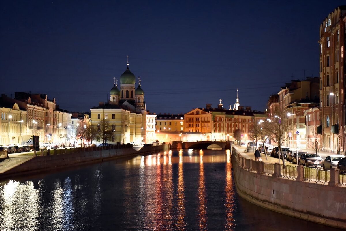 С Аларчиного моста ночью - Игорь Корф