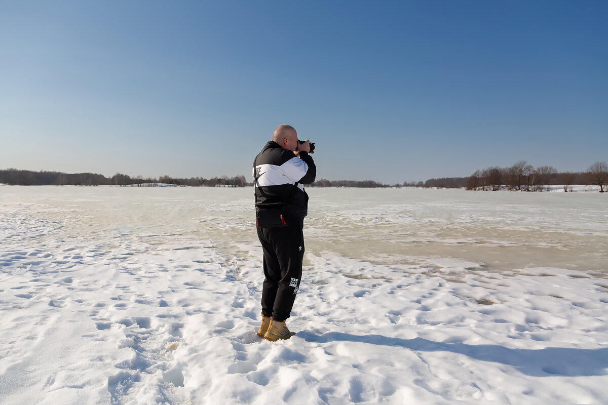 Фотограф в работе - Александр Синдерёв
