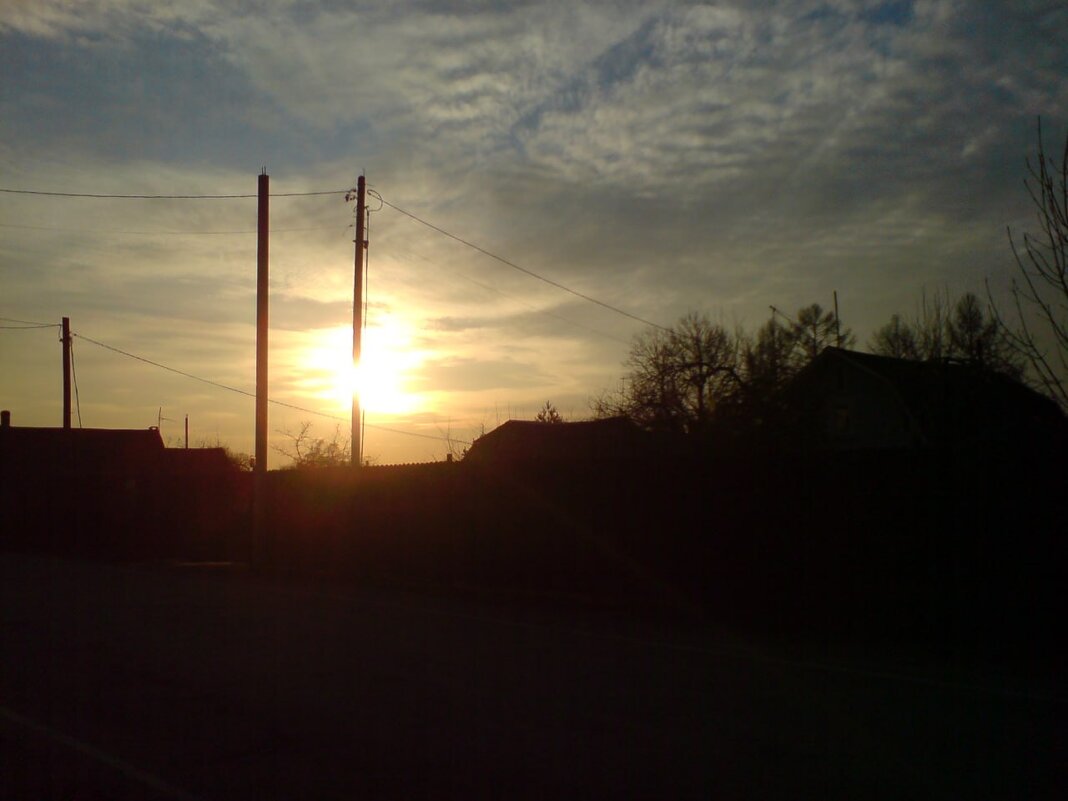 Деревенский закат - Not Lion