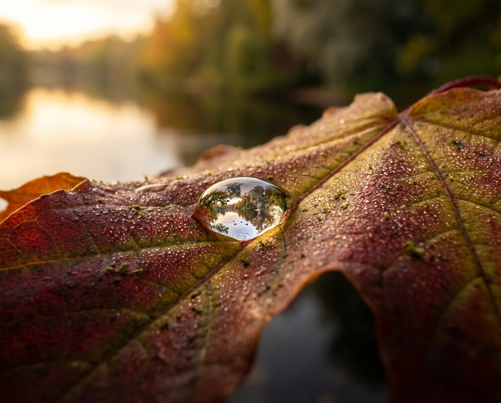 Парк в капле воды - Лилия 