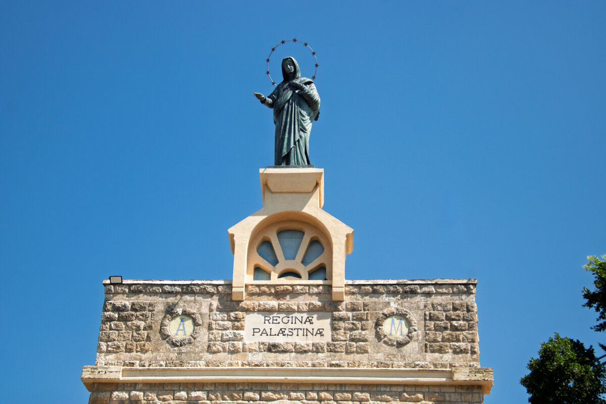 Дева Мария.Монастырь Дир Рафат. - Argaman Табашник