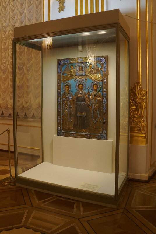 икона в Большой церкви Зимнего дворца - zavitok *