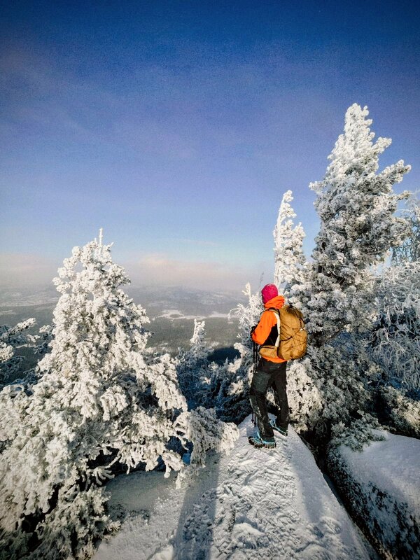 Зима,в горах - Георгиевич 