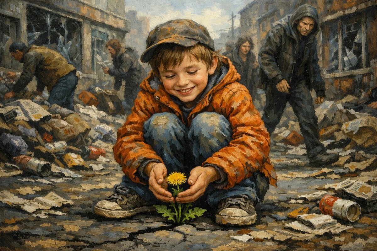 "Луч света в обезумевшем мире" - Денис Бочкарёв