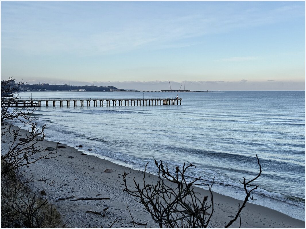 Утренний пирс Заостровья. - Валерия Комова