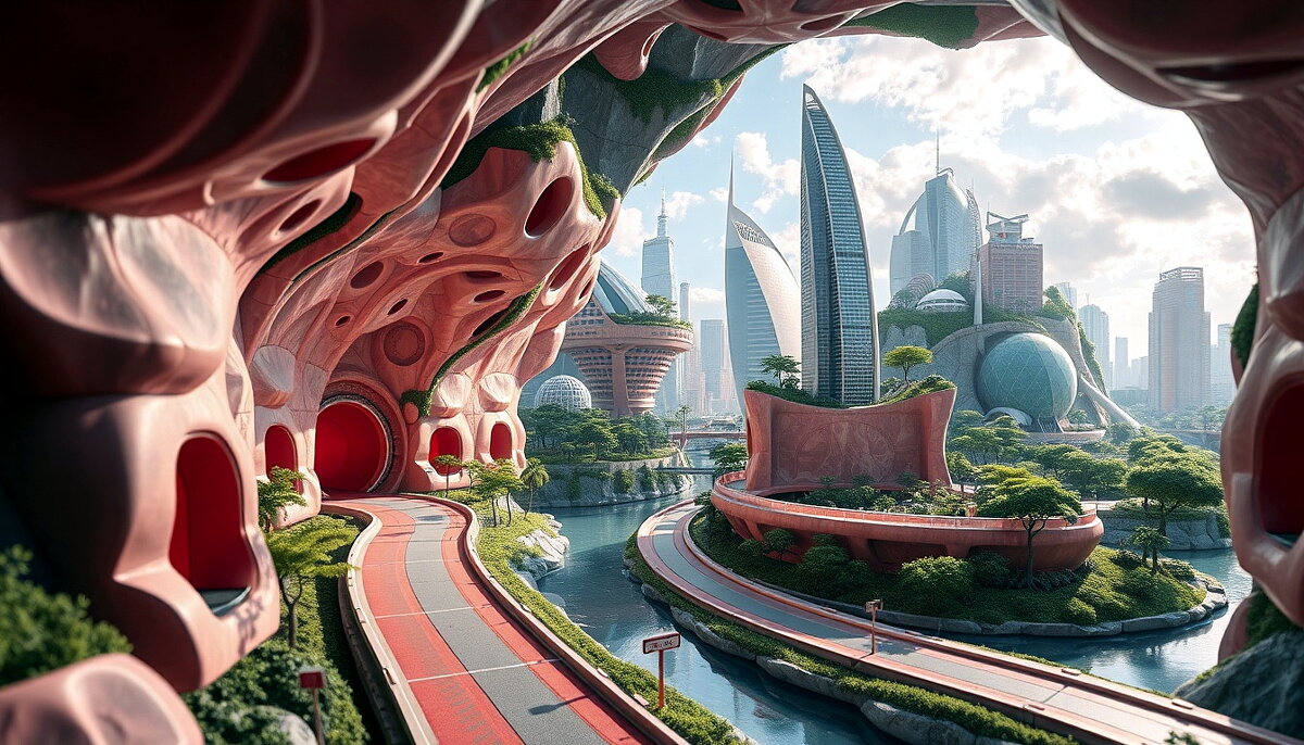 Проект-2. "Фантастическая и красочная инфраструктура к концу 21 века."(2) - Игорь Питерский