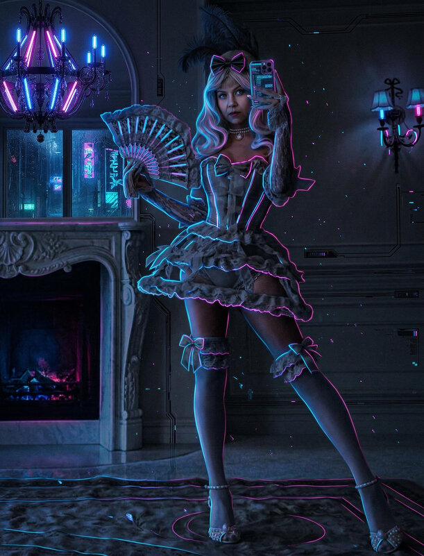 Неоновые танцы - Павел Fotoflash911 Никулочкин