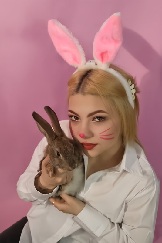 Кролик с кроликом))) - Валерия .