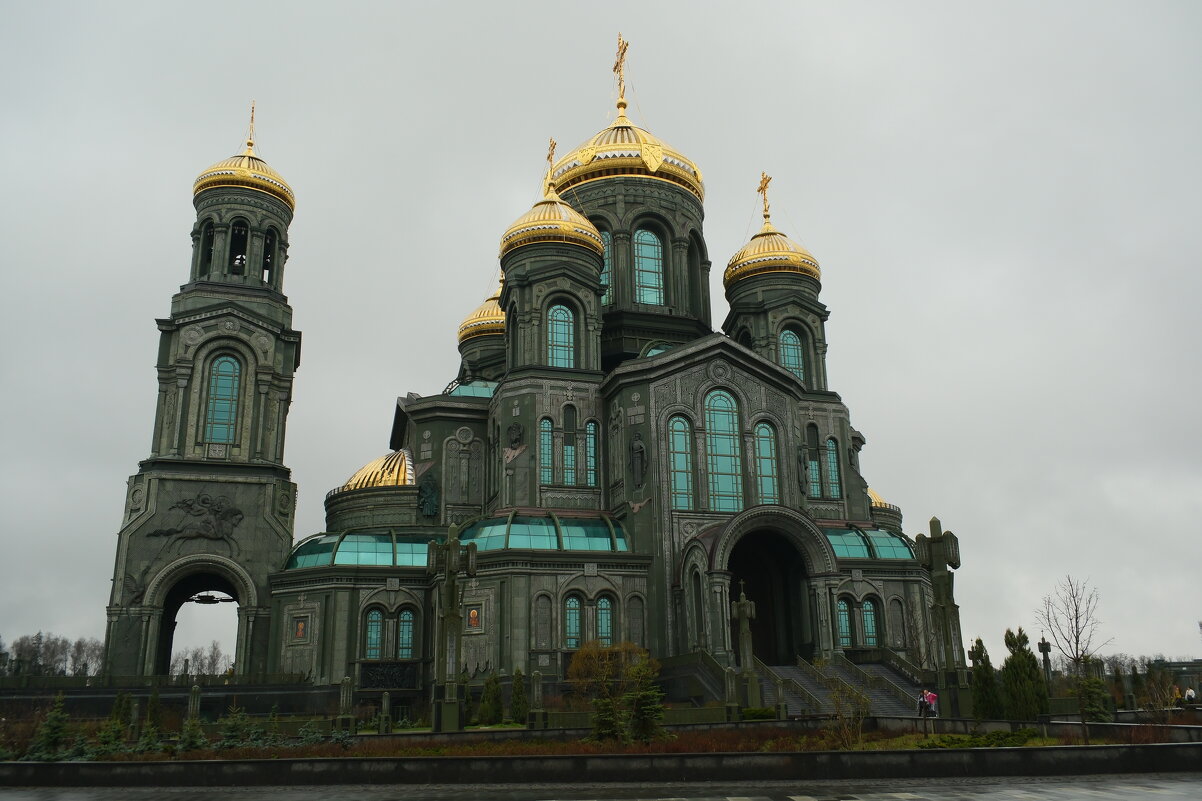 Главный военный Храм в парке "Патриот". - Лютый Дровосек