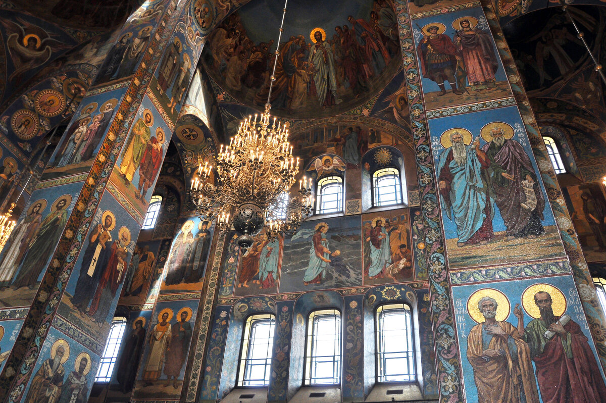 Мозаики на северной стене храма Спаса на Крови - Татьяна Машошина