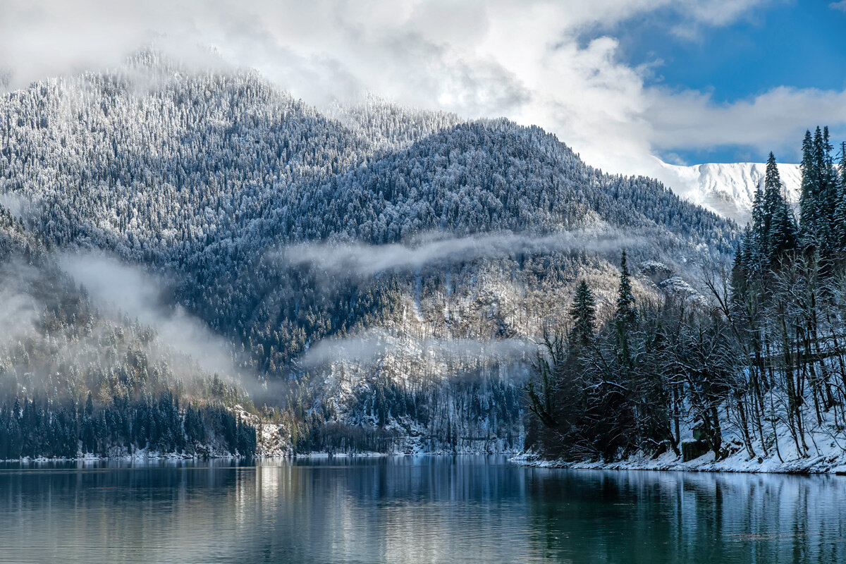 Озеро Рица. Абхазия. - Дина Евсеева