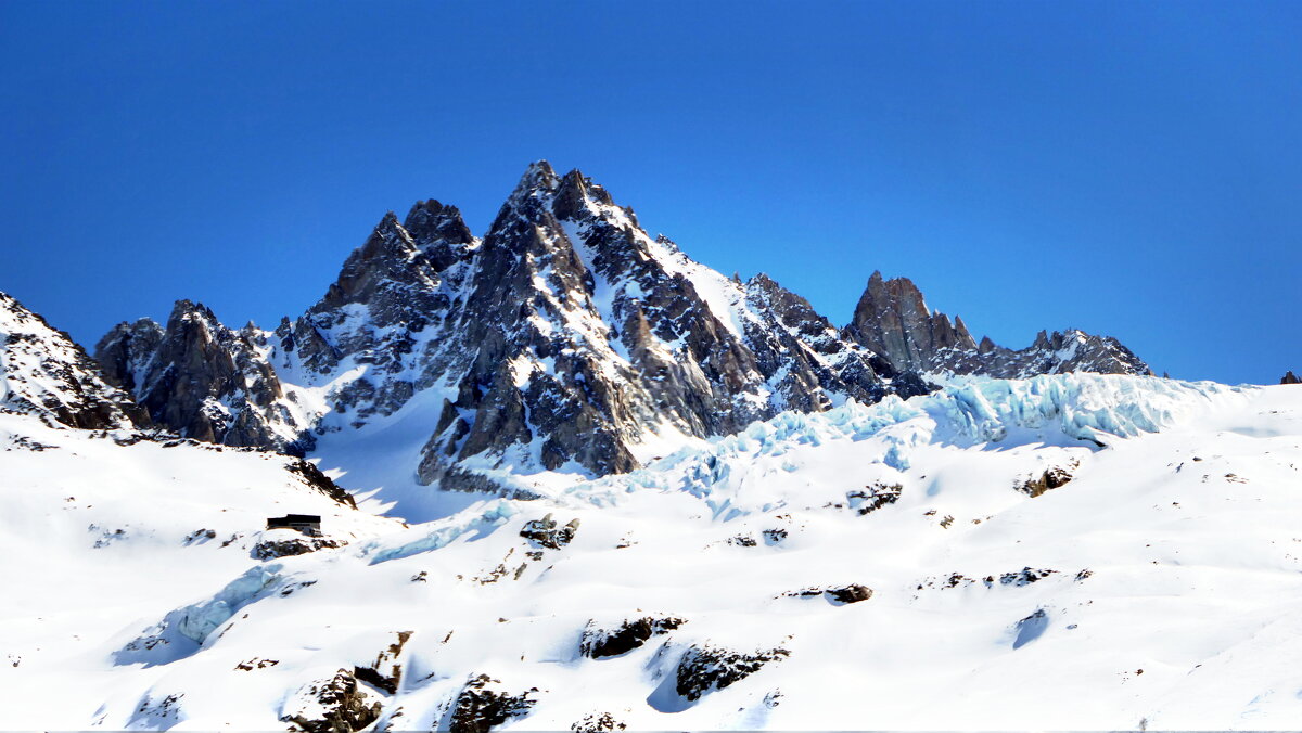 Франция/Шамони Эгюий дю Миди 3842м /Канатная дорога превосходной степени в Шамони-Монблан/ - "The Natural World" Александер