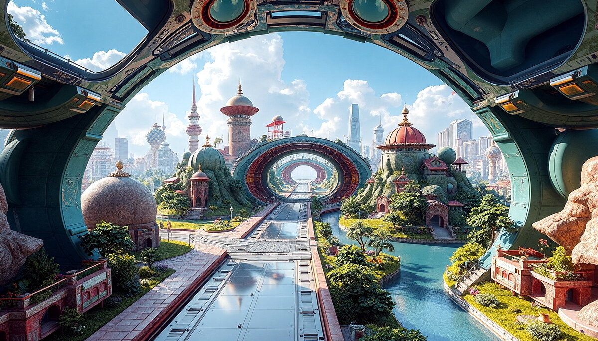 Проект-2. "Фантастическая и красочная инфраструктура к концу 21 века."(15) - Игорь Питерский