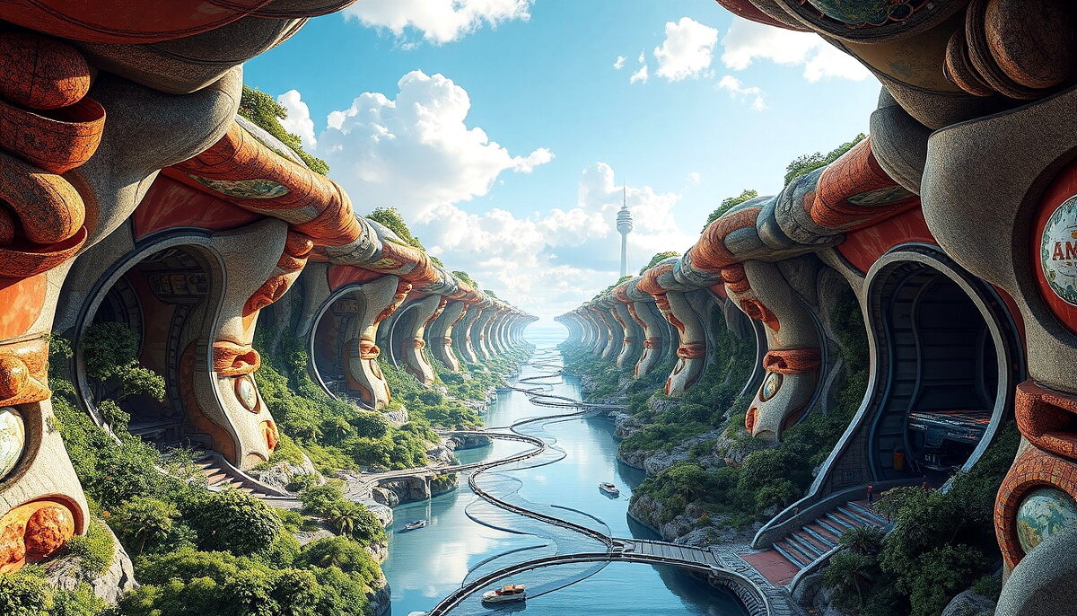 Проект-2. "Фантастическая и красочная инфраструктура к концу 21 века."(17) - Игорь Питерский