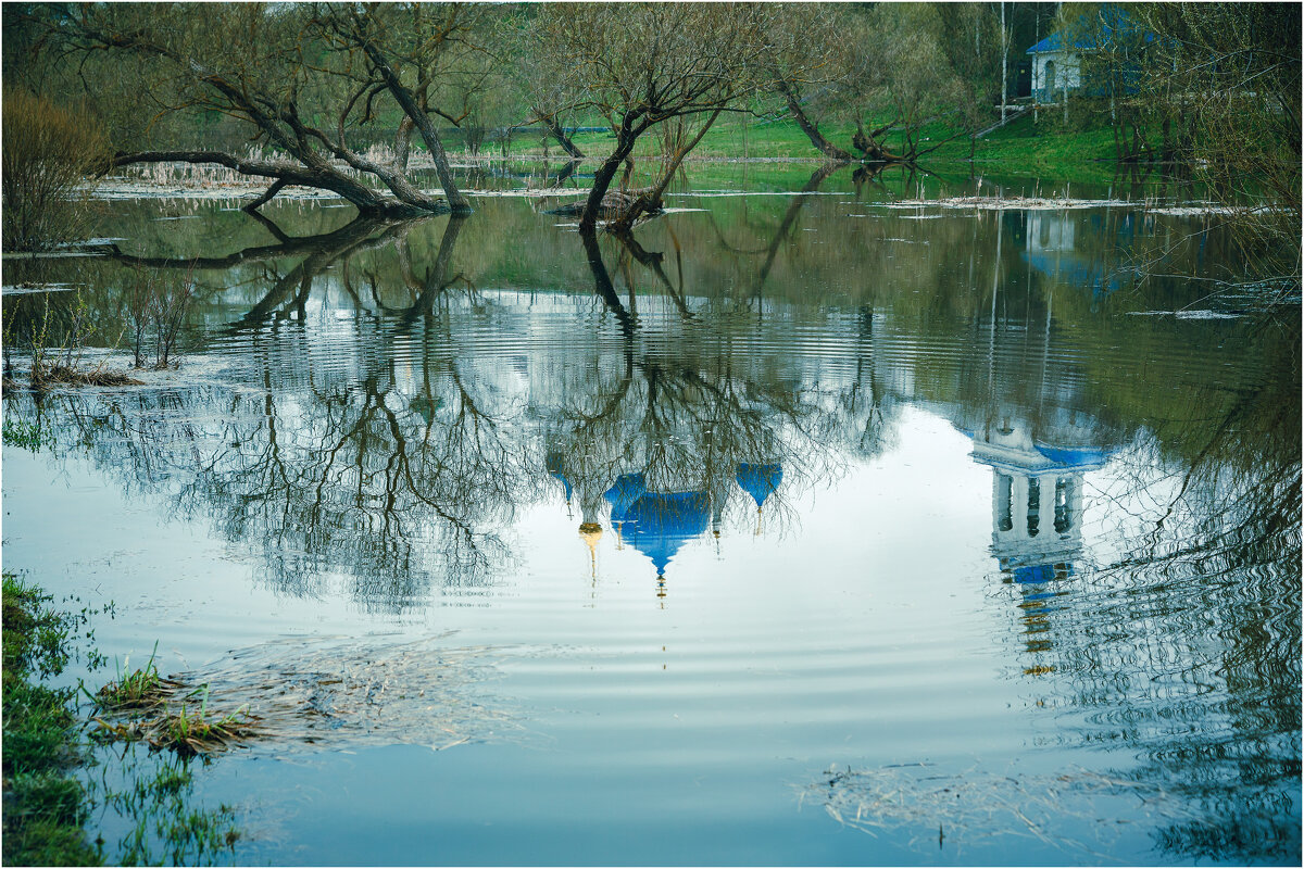 Свято Боголюбский монастырь. Отражения. - Вячеслав Владимирович