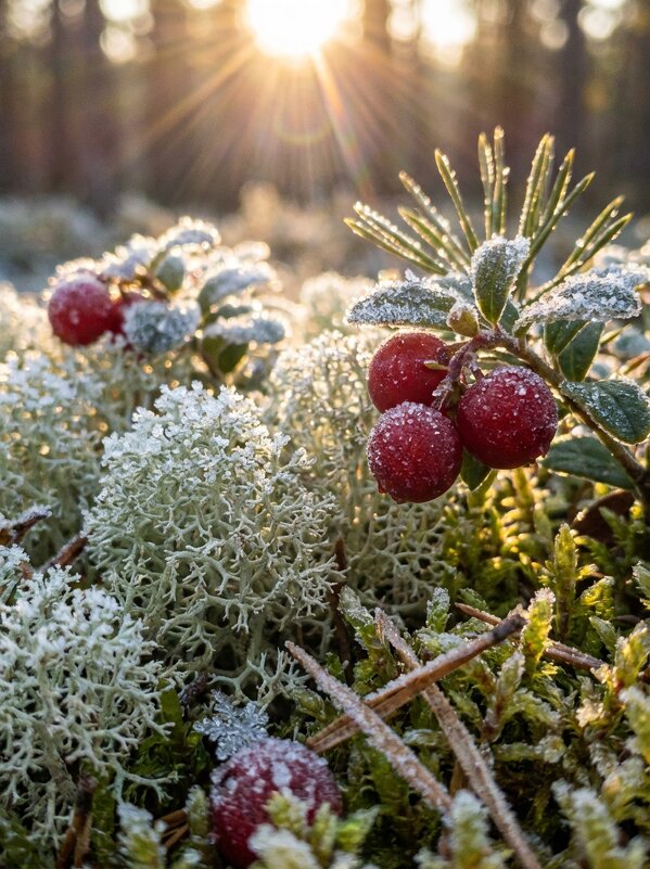 Брусника - Лилия 