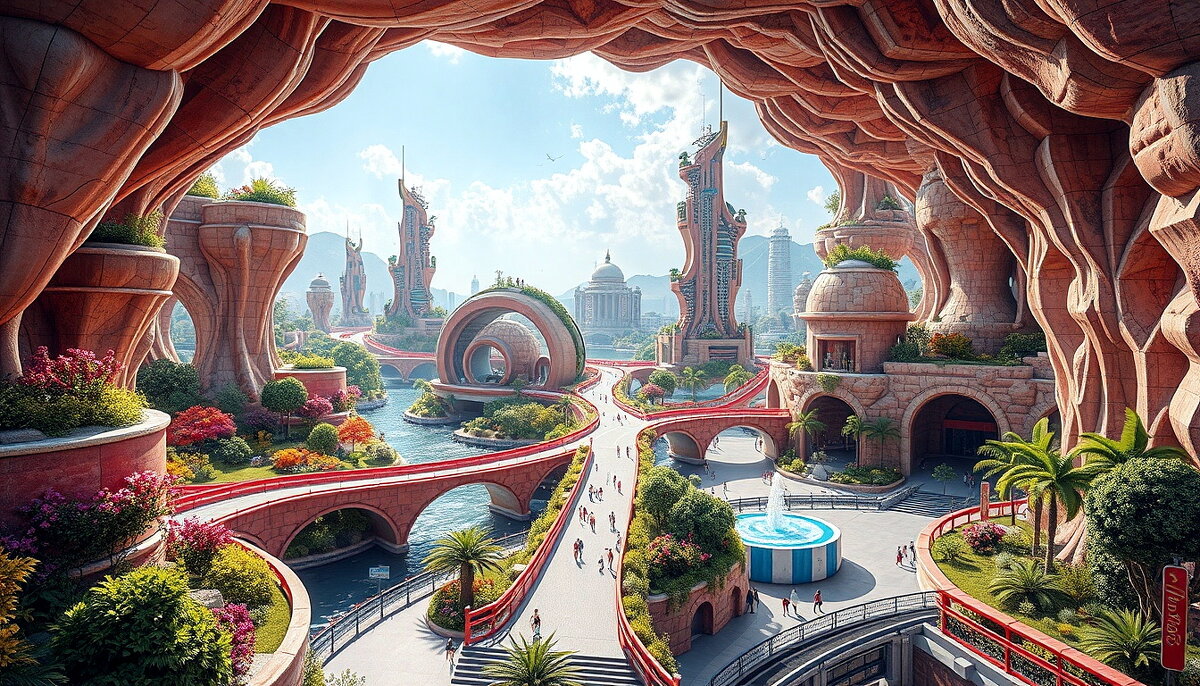 Проект-2. "Фантастическая и красочная инфраструктура к концу 21 века."(22) - Игорь Питерский