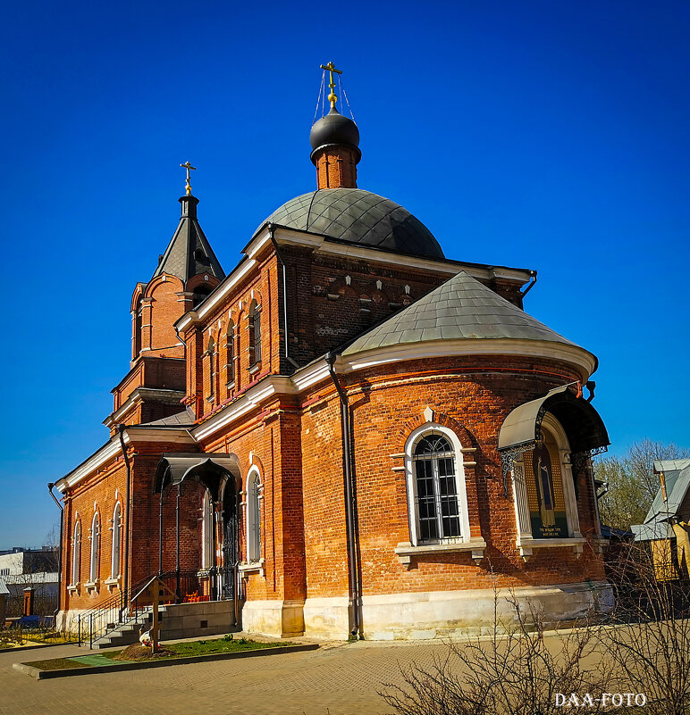 ХРАМ преподобного СЕРГИЯ РАДОНЕЖСКОГО В БУСИНОВЕ. - Александр Дмитриев