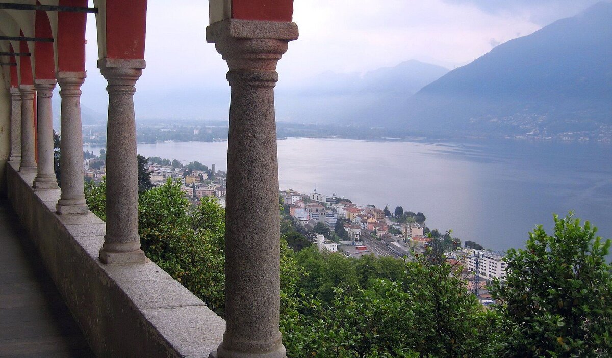 Вид на озеро, Лаго-Маджоре - ZNatasha -