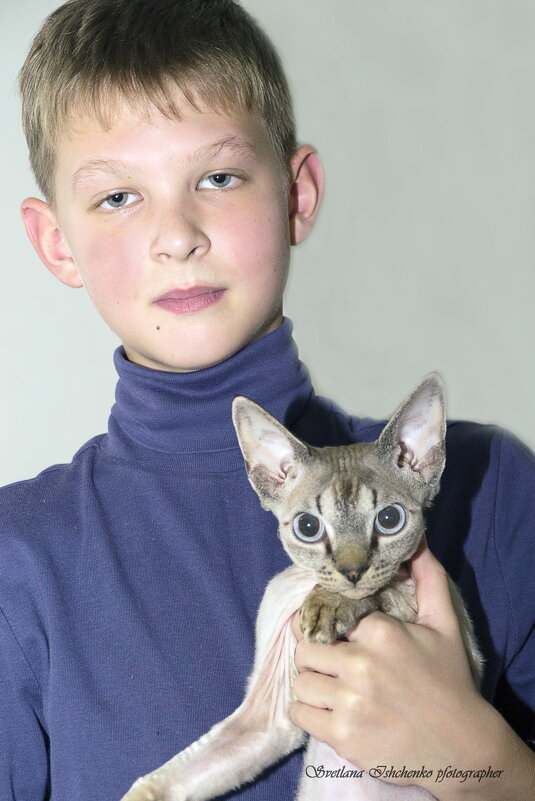 Юный кошколюб - Светлана Ищенко