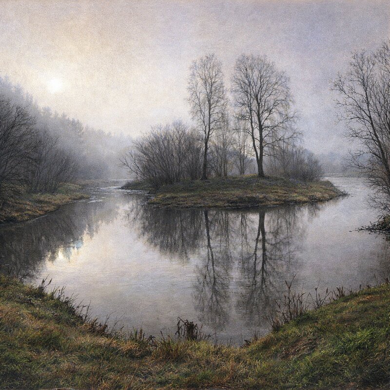 Утро на реке Молокча - Денис Бочкарёв