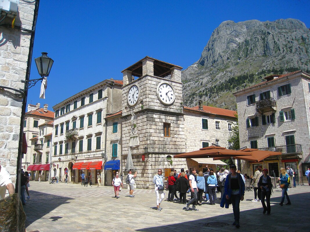 Которская часовая башня, Котор, Черногория. - unix (Илья Утропов)