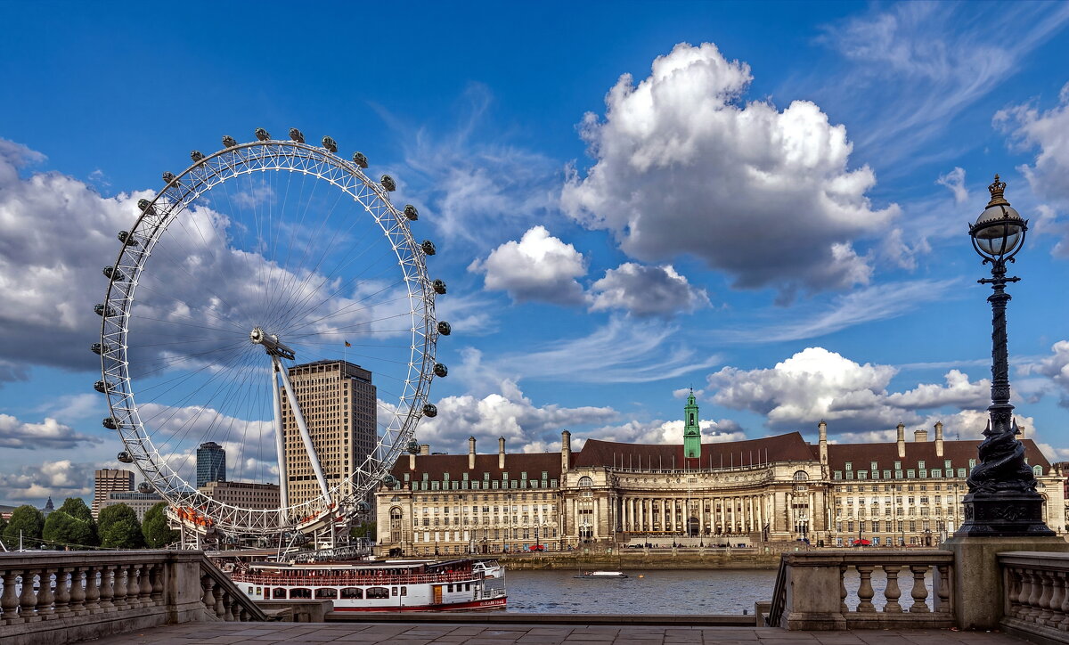 Колесо обозрения " Око Лондона ". - Николай Рубцов
