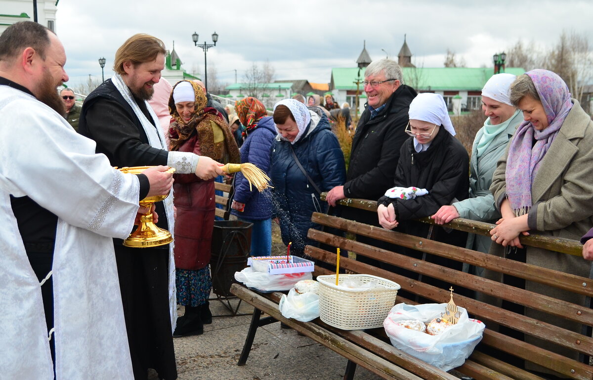 Пасха 2026. Освящение куличей. - Михаил К