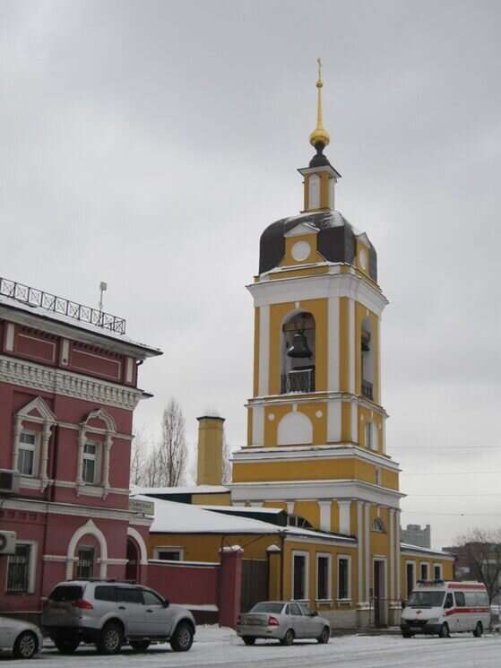 Москва. Колокольня Новоспасского монастыря - Дмитрий Никитин